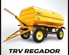 Acoplado Tanque Regador Grosspal de 6.000 8.000 y 10.000 Lts