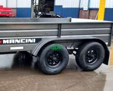 Acoplado Balancin TVM 4 X 1.80. C/ Baranda. Mancini