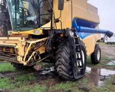 New Holland CS 660 año 2005 Plataforma 30pies