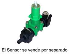 Caudalimetro Mini 1 - 20 L/min Verde + Kit Conector