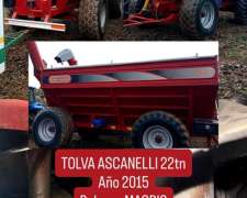 Tolva Ascanelli Magnum- 22 TN - año 2015