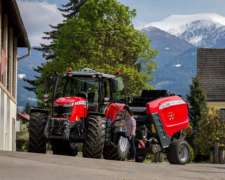 Roto Enfardadora Massey Ferguson 4180rb Xtra con Cutter