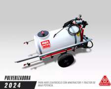 Pulverizadora De Arrastre - 210 Lts