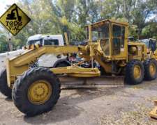 Motoniveladora Caterpillar 140g CAT3306 12 Cheques Todo Vial