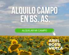 Necesitamos Campo Agrícola Córdoba, Santa FE, Buenos Aires