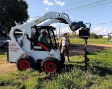 Implemento Para Minicargadora Hoyadora A Cadena