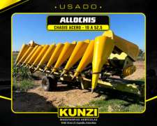 Cabezal Maicero Allochis De 10 Surcos A 52,5 Cm