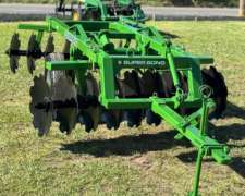 Rastra Excéntrica Super Bong Rdel de 16 Platos 70 KGS