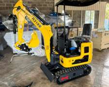 Mini Excavadora 1tn Diesel C/acople y Ripper Accesorios