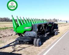 Cabezal Maicero 20 a 52 Cm.embocador John Deere C/carro.ombu