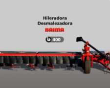 Desmalezadora e Hileradora Baima Modelo B-400