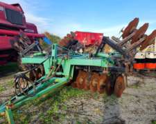 Rastra de 44 Discos con Alas Rebatibles Marca Erca