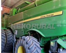 John Deere S680, 2016, 40 DR. DD, DT, C/piloto. Mano Unica