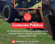 Tractor Retro-pala Fiat