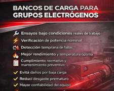 Bancos de Carga para Grupos Electrogenos
