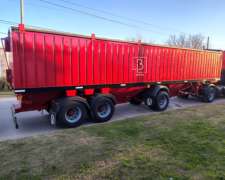 Tolva Semirremolque Vulcano 2+1.