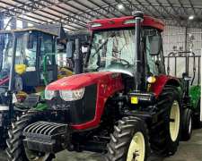 Tractor Chery RK904 Doble Traccion Cabinado 90 HP.