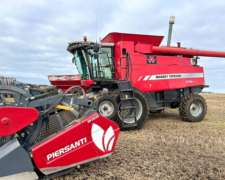 Massey Ferguson 9790 con Draper Poersantti