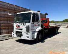 Ford Cargo 1722 año 2013 con Caja Playa e Hidrogrua