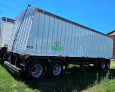 Acoplado 4 Ejes 9,60m.tipo Tolva Cerealera C/ Divisor. Ombu