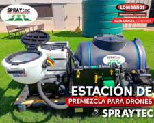 Estación de Premezcla para Drones 700-1000lts