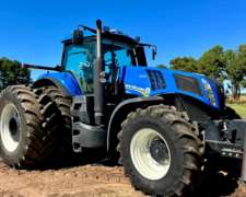 Tractor New Holland T8 320 Duales 710 año 2017 POT NOM 250cv