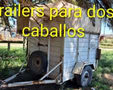 Trailers para Dos Caballos