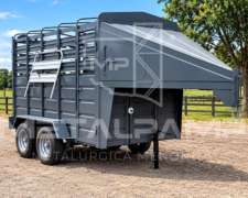 Carro Vaquero. Jaula Para Hacienda O Caballos
