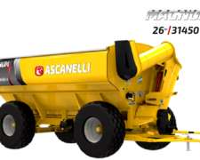 Tolva Autodescargable Ascanelli 26 TN - 31.450 Lts.