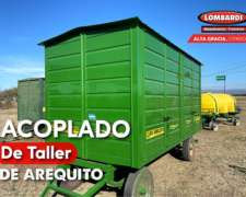 Acoplado Taller de Arequito 4x2mts