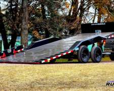 Acoplado Trailer Basculante Para Auxilio 4 Tn. De 6 Mts.