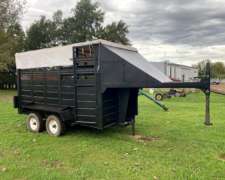 Jaula para Caballos con Cuello Cigueña