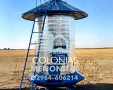 Silos Comedero Base Reforzada - Colonias Menonitas
