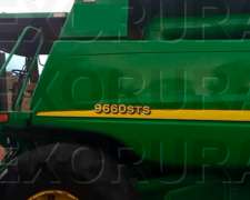 John Deere 9660 Americana año 2004. Doble Tracción. 6700 Hs