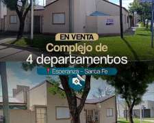 En Venta - Complejo de 4 Deptos - Esperanza, Santa FE