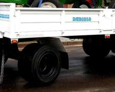 Acoplado Rural Playo Para 10 Tn. De 4.50 Mts. Dos Ejes