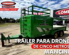 Trailer para Drone de 5mts - Cheques y Envío