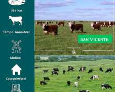 Campo en Venta San Vicente