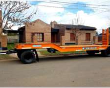 Acoplado Carreton Vial Homologado Para 15 Tn. Dos Ejes