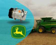 Compresor de Aire Acondicionado para Cosechadoras John Deere