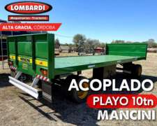 Acoplado Playo Mancini 10tn - Disponible
