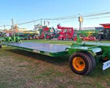 Trailer Transportador Hidráulico Acepla De 6,00 X 2,50 M