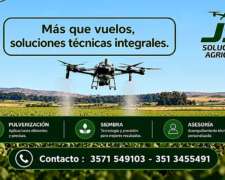 Siembra Aérea con Dron Agrícola T70p