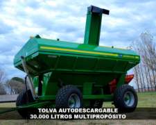 Tolva Autodescargable 30.000 Litros Bombassei