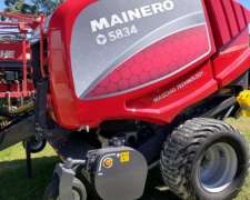 Rotoenfardadora Mainero 5834 con Cutter