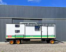 Casilla Rural Premium 7mt. 4 Camas, Agua Caliente. Full