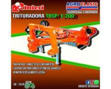 Trituradora Desmalezadora Rinieri Trsp e 200 - Agroclasic