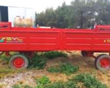 Acoplado Playo 2 Ejes Vuelta Entera S y L 2 Ejes