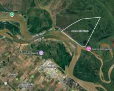 Campo Sobre Isla, 2153 Hectáreas en Victoria.