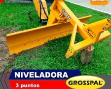 Niveladora de Arrastre Grosspal 3 Puntos